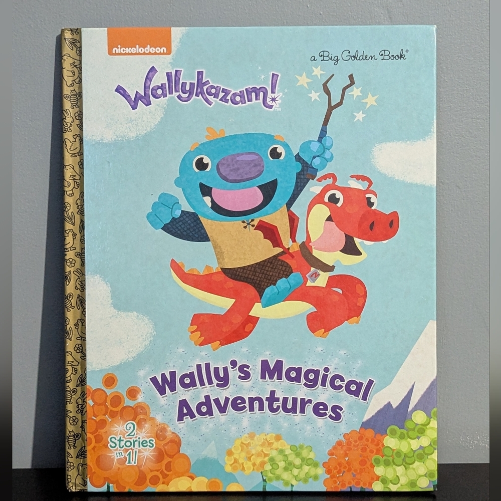4/$10 📚 Wallykazam! Wally's Magical Adventures Big Golden Book